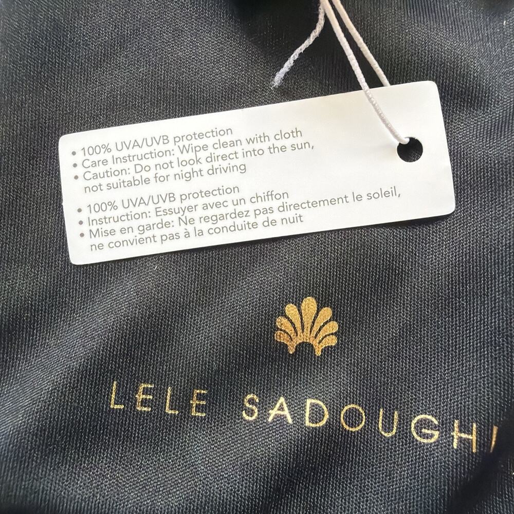 Lele Sadoughi Women's Tortoise Sunglasses New - Picture 7 of 8